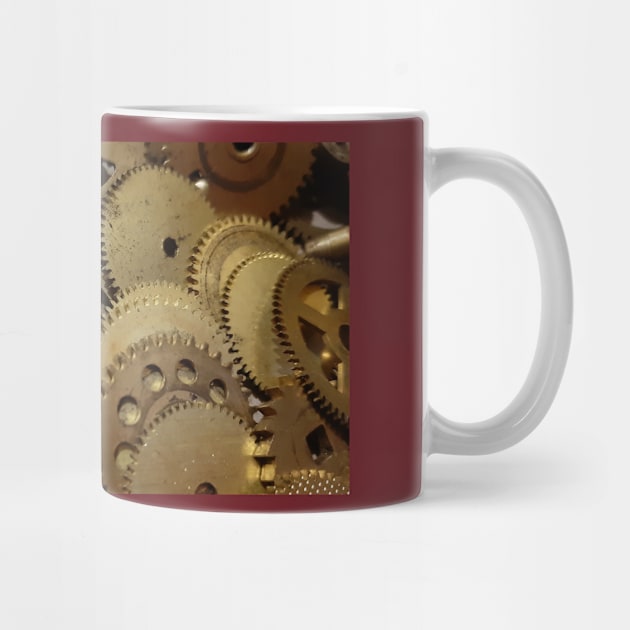 Smart, time, ornament, pattern, technology, old, industry, mechanical, retro, equipment by grafinya